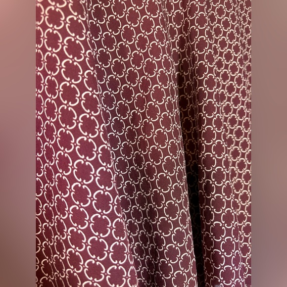 JONATHAN MARTIN Vintage Burgundy Mini Skirt - Picture 4 of 5